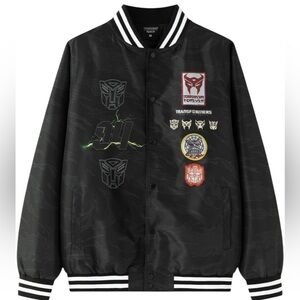 Transformers x Dragon76/ Rise of the Beasts Movie Bomber Jackets/SIZE: L